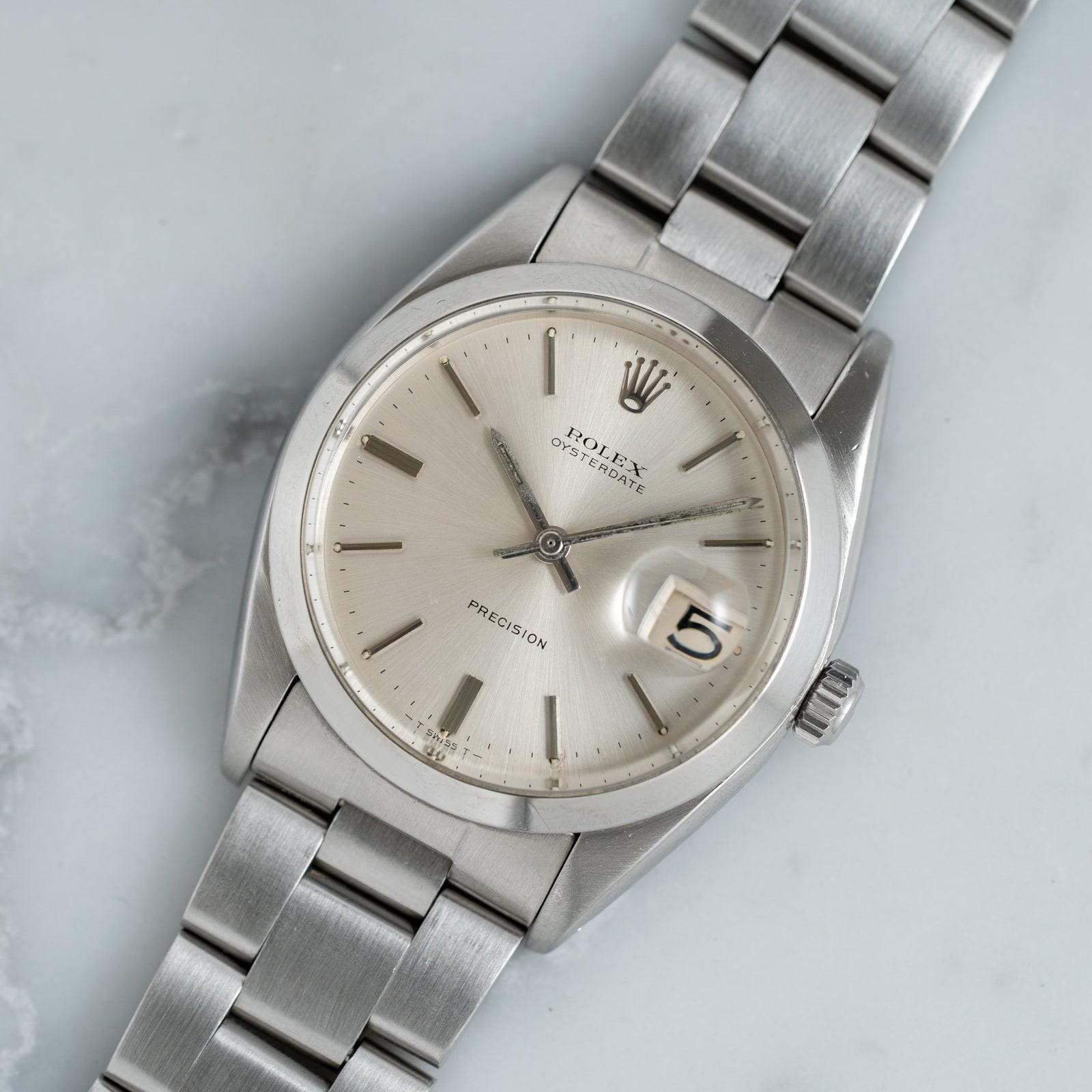 ROLEX Oysterdate Precision 6694 Silver - Arbitro