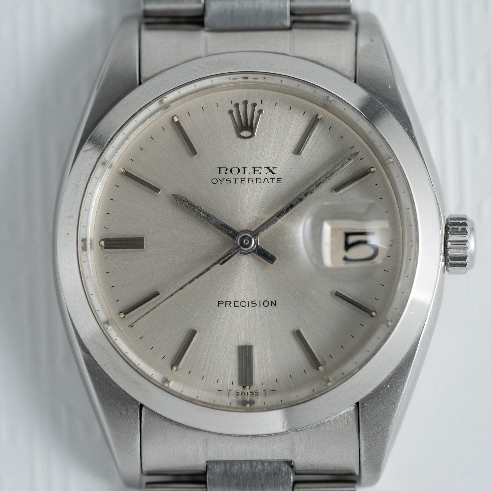 ROLEX Oysterdate Precision 6694 Silver - Arbitro