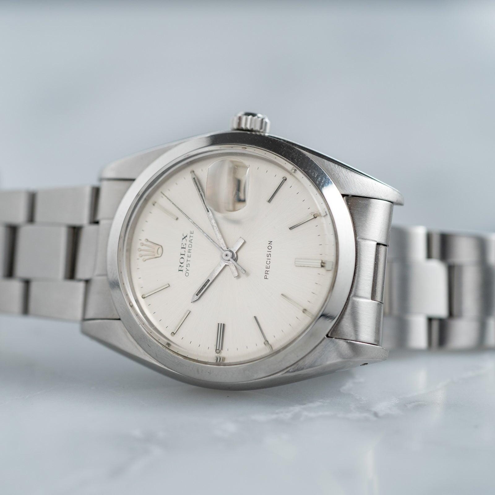 ROLEX Oysterdate Precision 6694 Silver - Arbitro