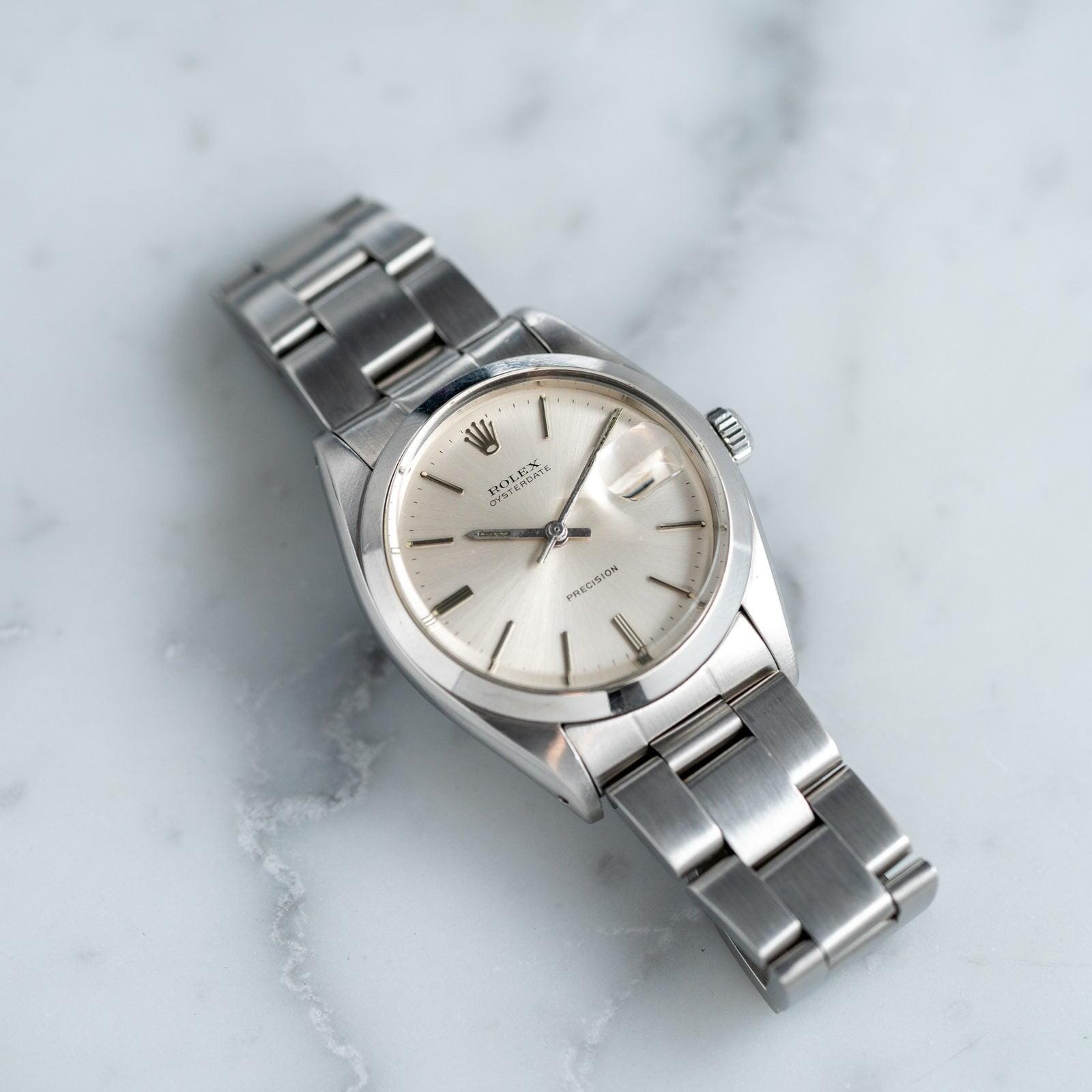 ROLEX Oysterdate Precision 6694 Silver - Arbitro