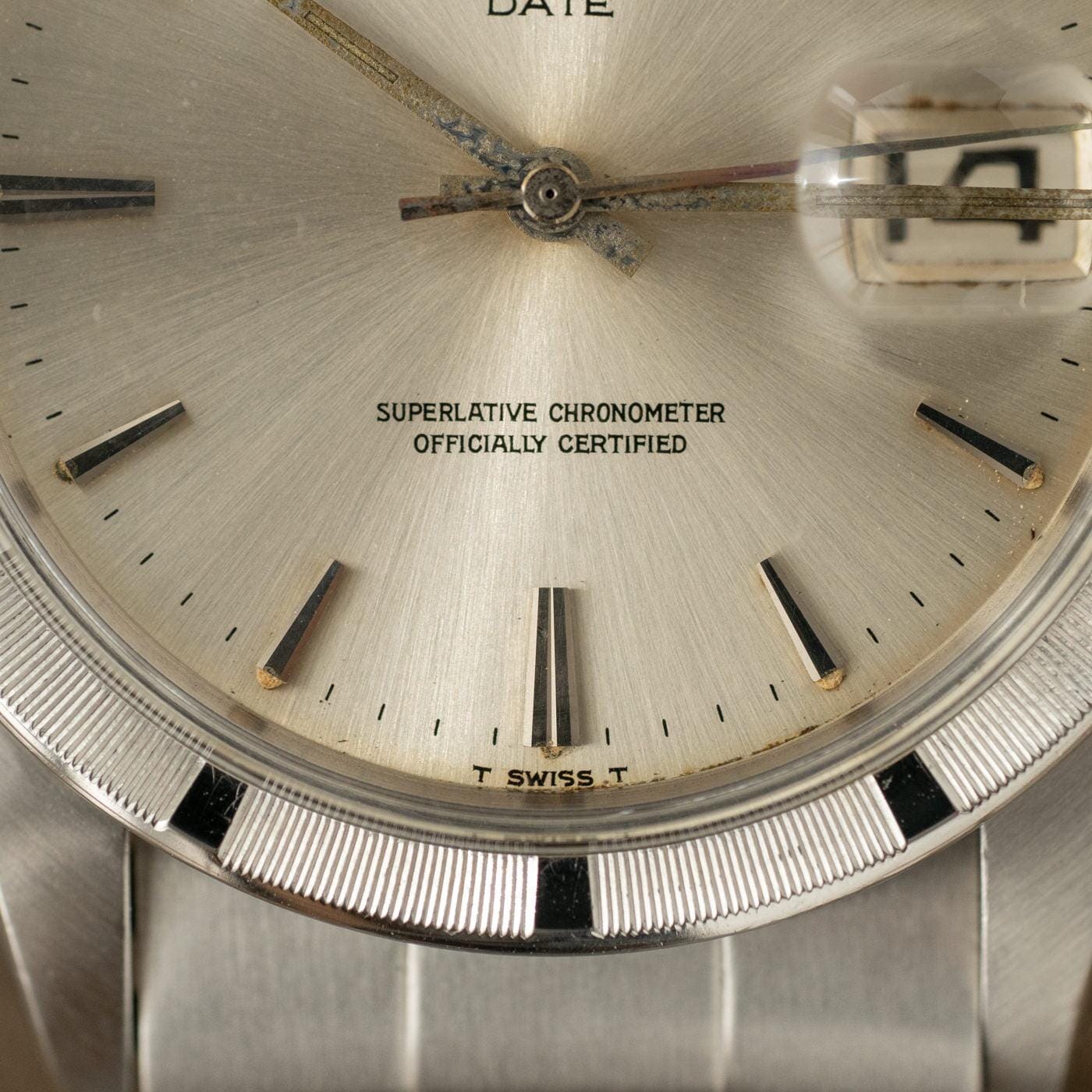 ROLEX Oyster Perpetual Date 1501 Silver Dial - Arbitro