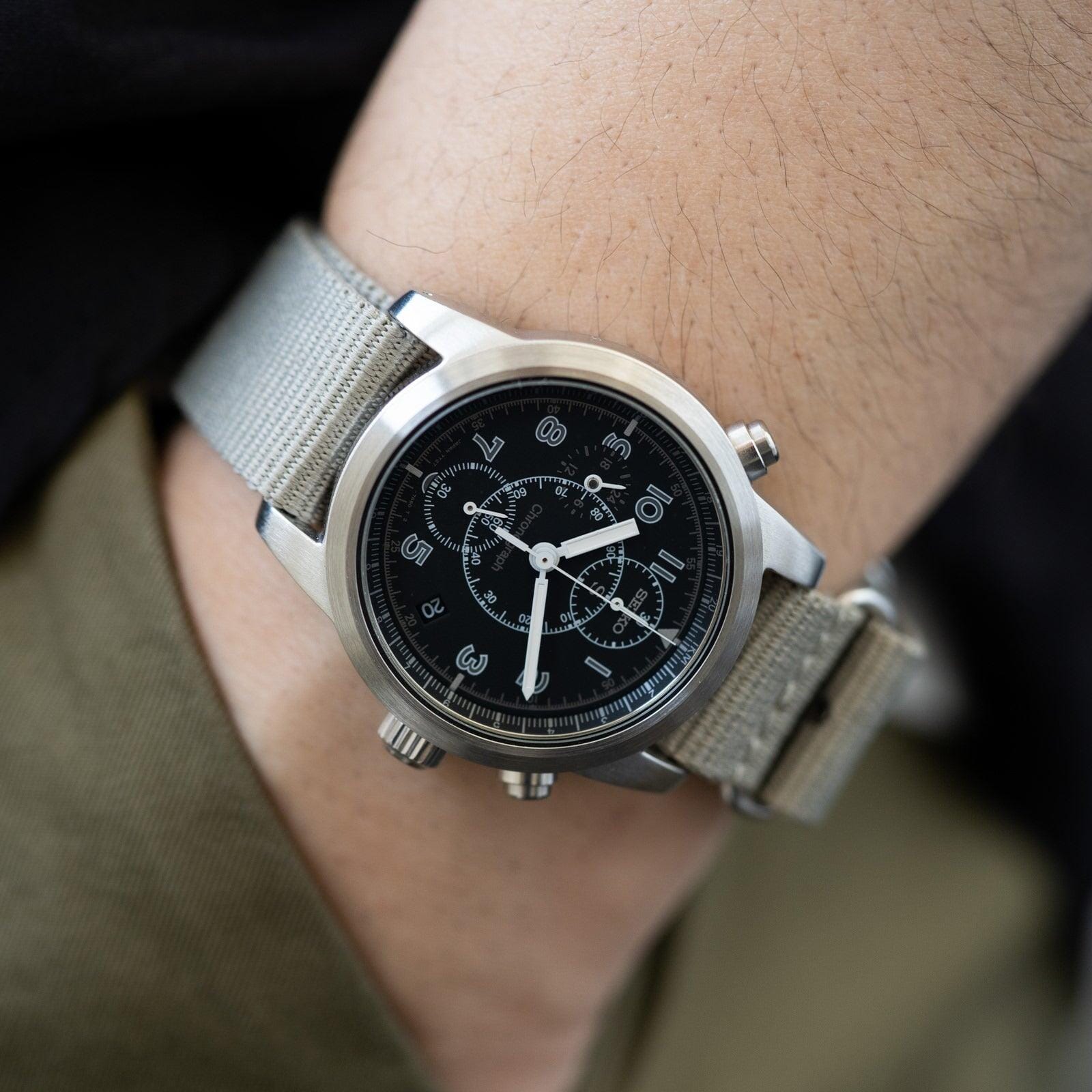 SEIKO SUS Chronograph 7T27-7A40 - Arbitro